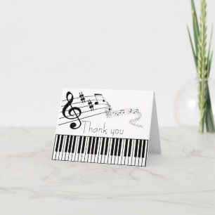 Gracias por nota musical