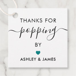 Gracias por pasar por etiquetas, Etiqueta de boda,