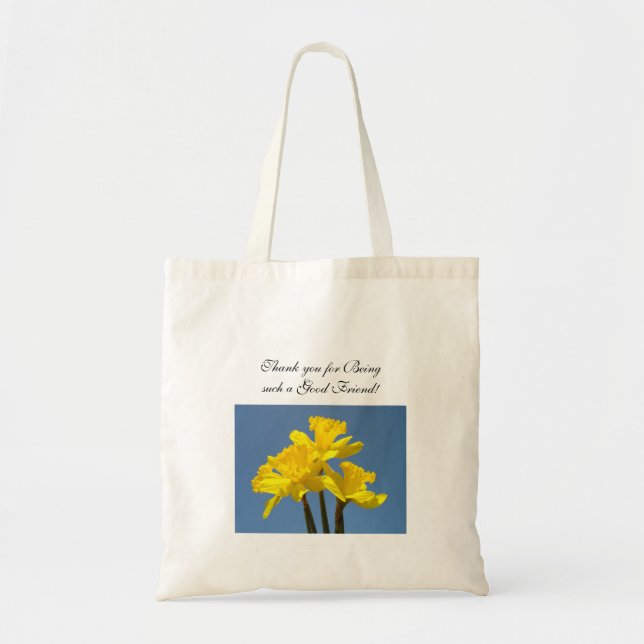 ¡Gracias por ser buen amigo! Narciso de la bolsa (Frente)
