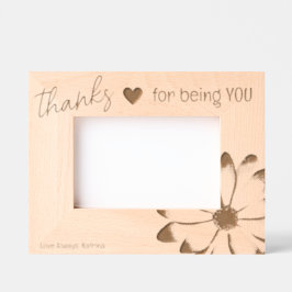 Gracias Por Ser El Marco De Imagen De Láser