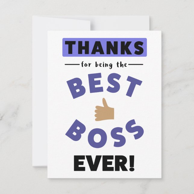 Gracias Por Ser El Mejor Jefe De La Historia (Anverso)
