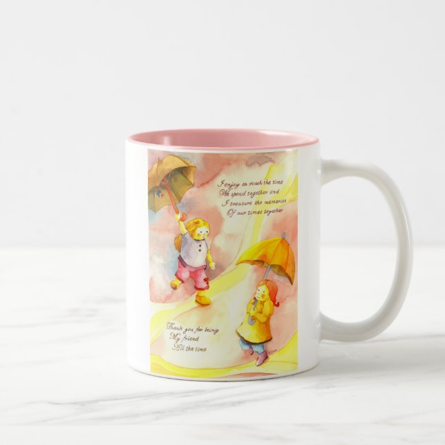 Gracias por ser mi taza del amigo (Derecha)