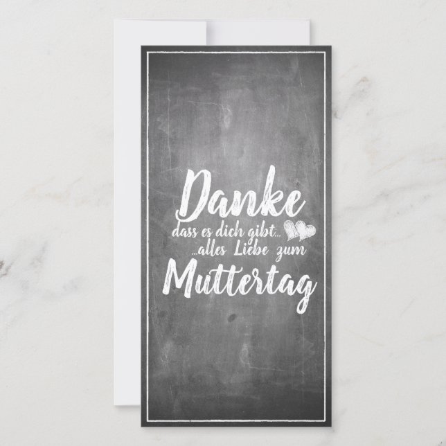 ¡Gracias por ser tú! Panorama del Día de la Madre (Anverso)