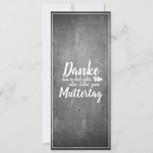 ¡Gracias por ser tú! Panorama del Día de la Madre (Anverso)