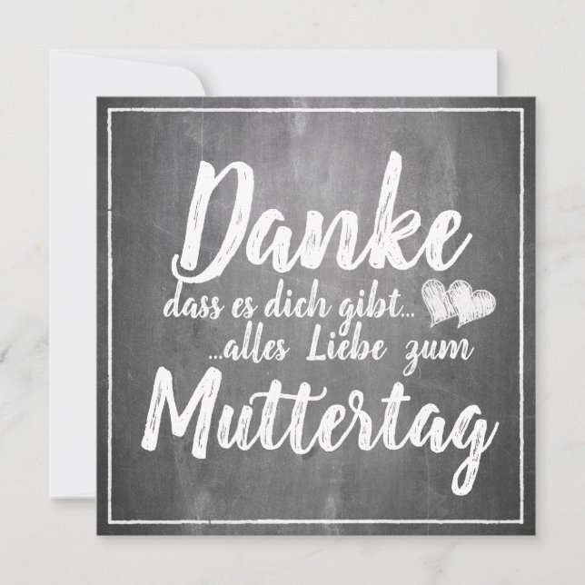 ¡Gracias por ser tú! Panorama del Día de la Madre (Anverso)