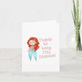 Gracias Por Ser Tu Tarjeta De Saludo Doblada