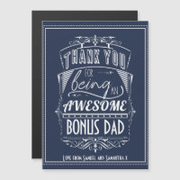 Gracias Por Ser Un Bono Increíble Papá - Stepdad