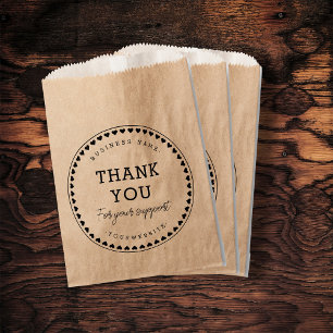 Gracias Por Su Bolsa De Papel De Soporte