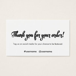 Gracias por su lealtad al cliente de pedido