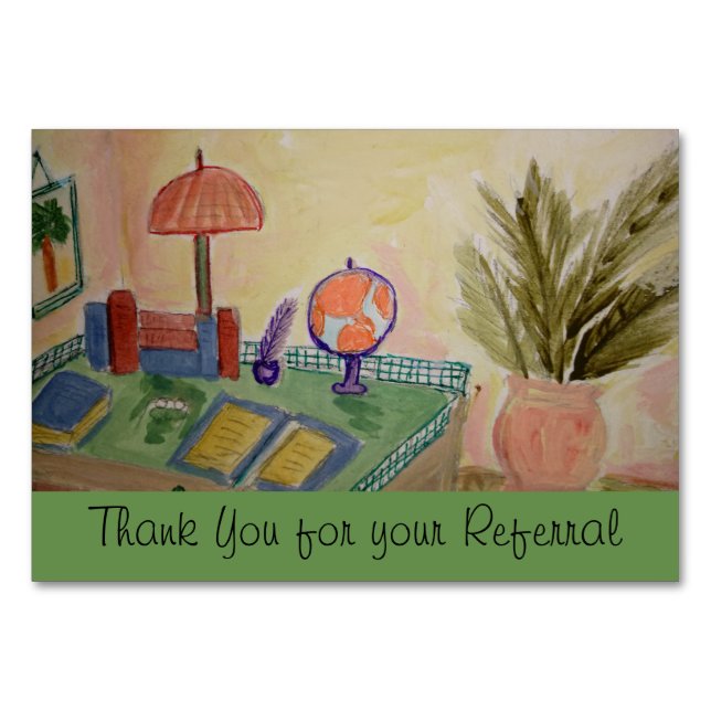 gracias por su negocio (Anverso)