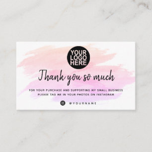 Gracias Por Su Plantilla De Tarjetas De Pedido Bus