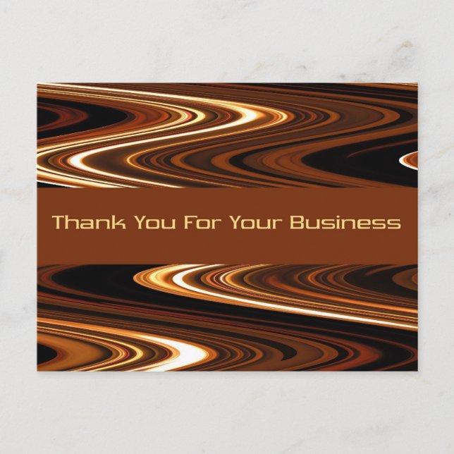 Gracias Por Su Postal empresa (Anverso)