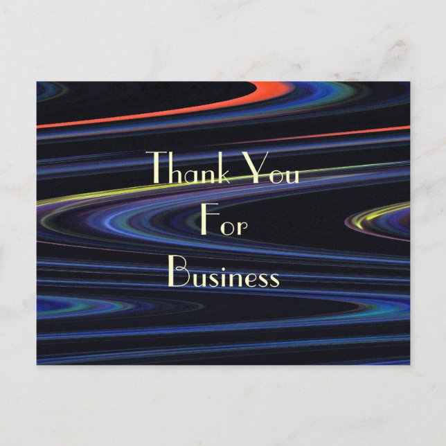 Gracias Por Su Postal empresa (Anverso)