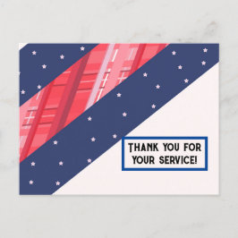 ¡Gracias por Su Servicio! Postal