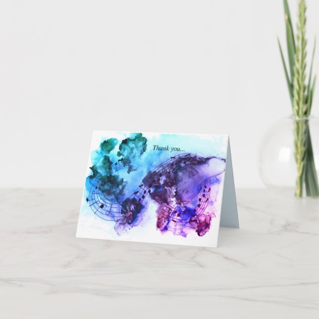 Gracias por su tarjeta de amor y apoyo (Anverso)