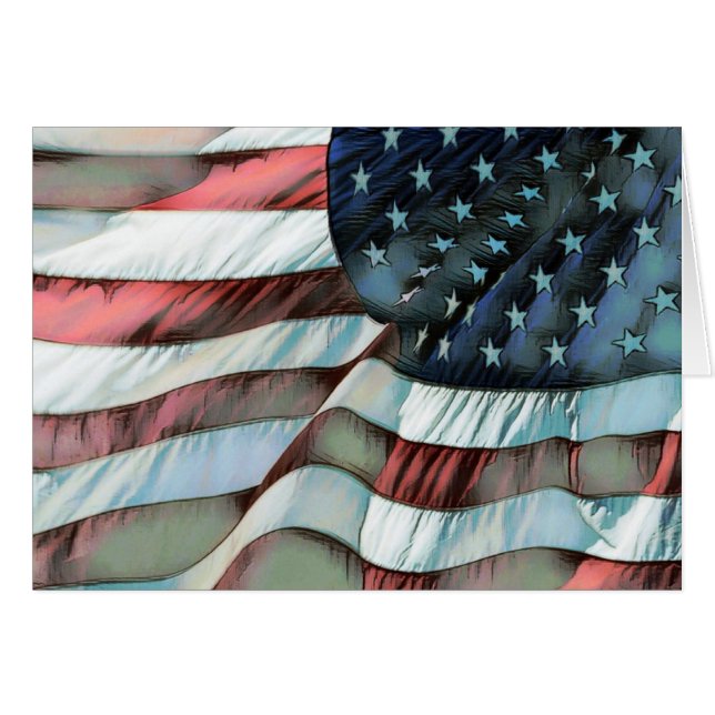 Gracias Por Su Tarjeta De Día Para Veteranos De Se (Anverso (Horizontal))