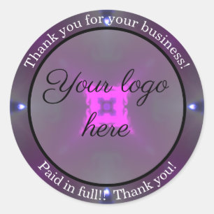 Gracias por sus pegatinas de negocios