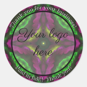 Gracias por sus pegatinas de negocios