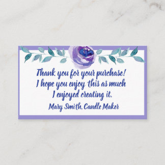 GRACIAS POR SUS TARJETAS DE COMPRA