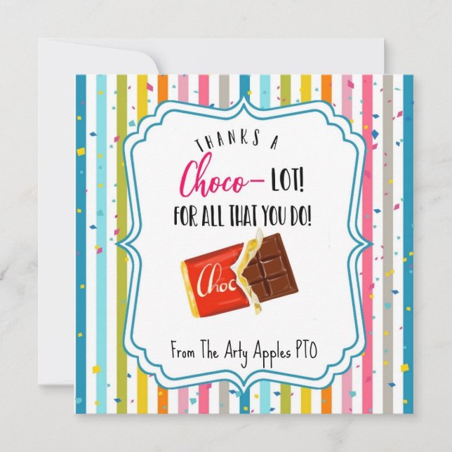 ¡Gracias por todo lo que haces! (Anverso)