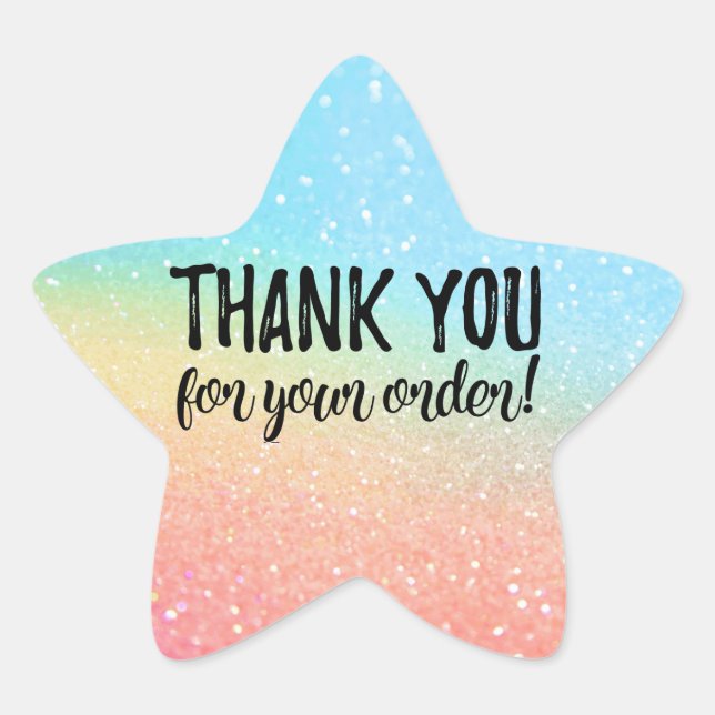 Gracias por tu etiqueta de pedido (Anverso)