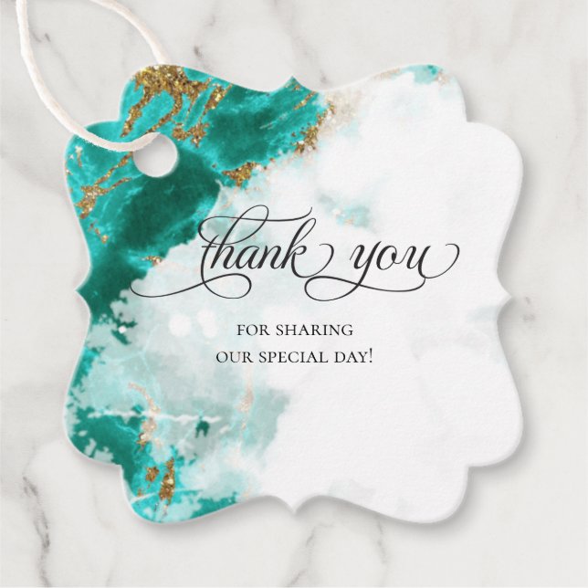 GRACIAS POR TU ETIQUETA FAVORITA | Geoda de acuare (Anverso)