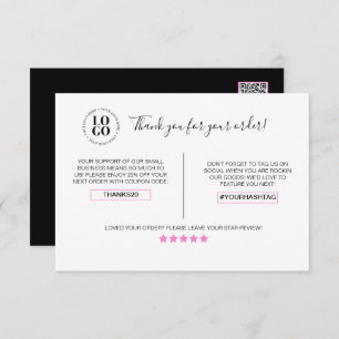 Gracias por tu tarjeta de descuento de cliente de 