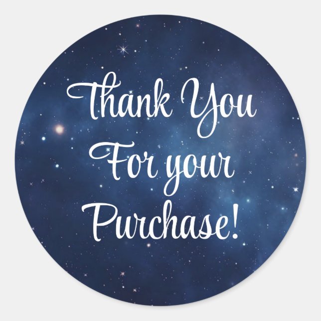 Gracias por tus pegatinas de compra (Anverso)