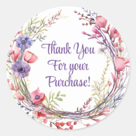 Gracias por tus pegatinas de compra