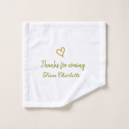 gracias por venir añadir nombre mensaje de texto d