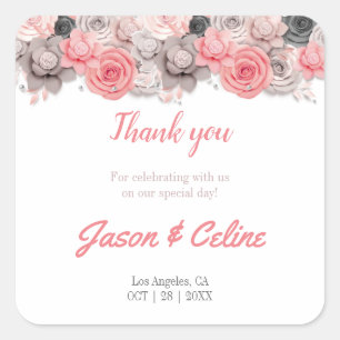 Gracias por venir Pegatina