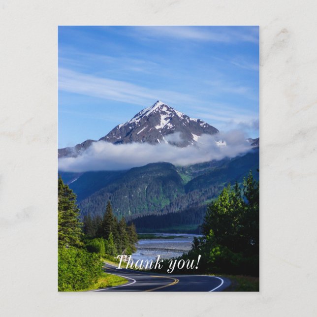 Gracias postal (Anverso)