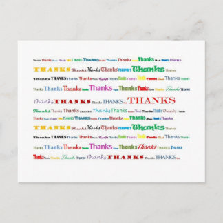Gracias, postal