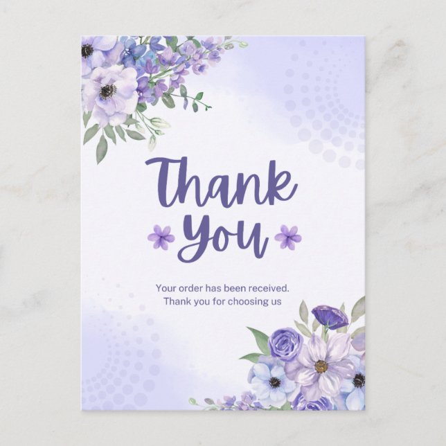 Gracias postal (Anverso)