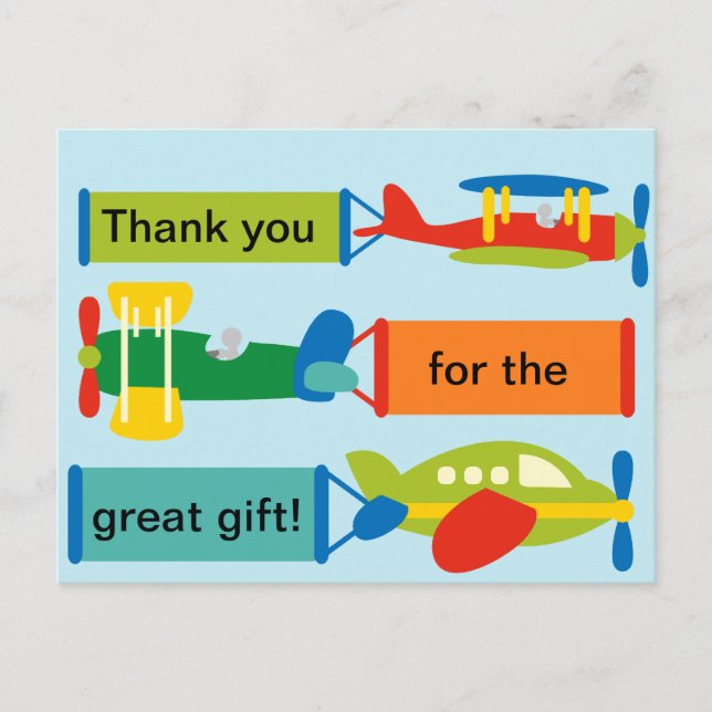 Gracias postal (personalice) (Anverso)