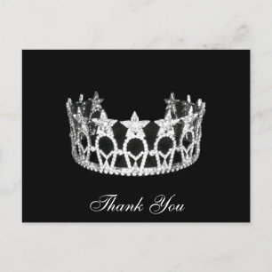 Gracias Postales De La Corona De Concurso