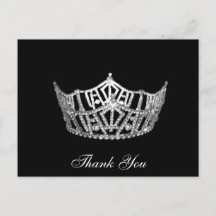 Gracias Postales De La Corona De Concurso