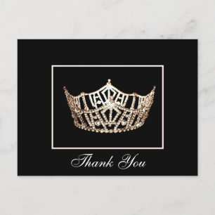 Gracias Postales De La Corona De Concurso