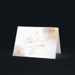 Gracias, primera tarjeta de la comunión<br><div class="desc">Primera tarjeta de agradecimiento de la Santa Comunión</div>