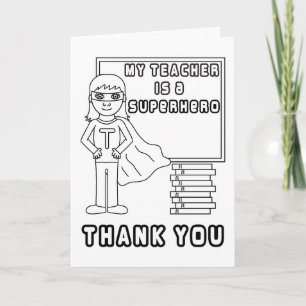 Gracias Profesor - Colocarme En Tarjeta De Superhé