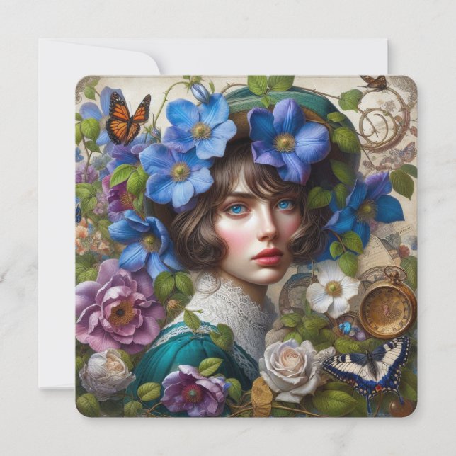 Gracias Punk de vapor floral de Victoria (Anverso)