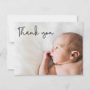 Gracias Script y anuncio de nacimiento de bebé