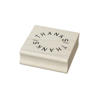 ¡Gracias! Sello de goma