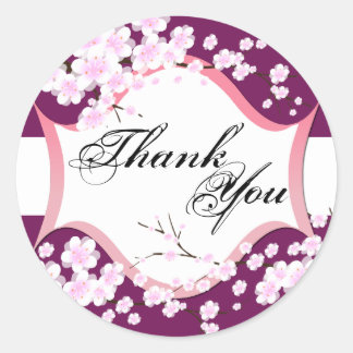 Gracias Sello - Sangria y Boda de flores blancas