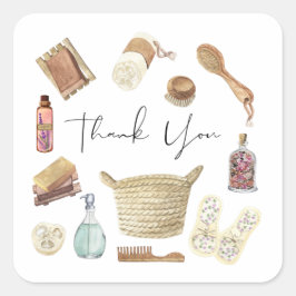 Gracias Sellos para sobres de auto cuidado