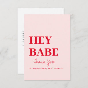 Gracias Solicitud de tarjeta de presentación