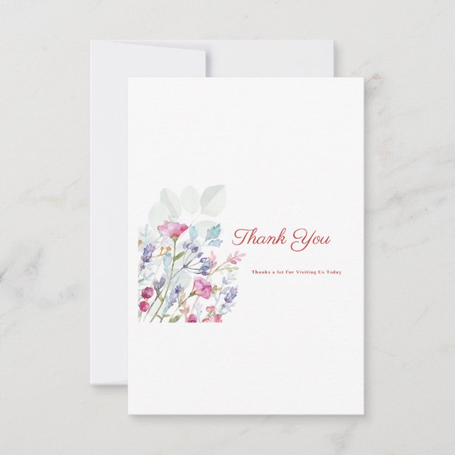 Gracias tarjeta (Anverso)