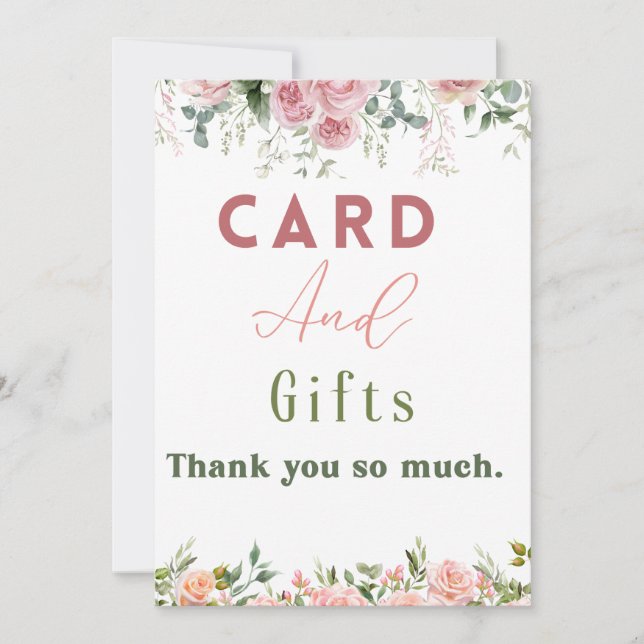 Gracias tarjeta (Anverso)