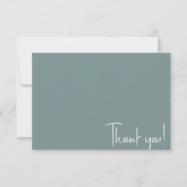 Gracias! Tarjeta (Anverso)