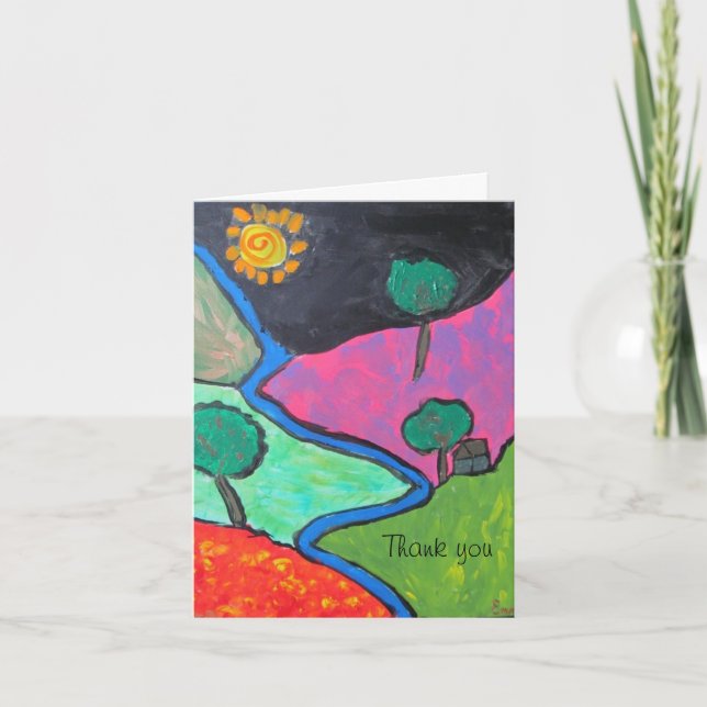 Gracias tarjeta (Anverso)